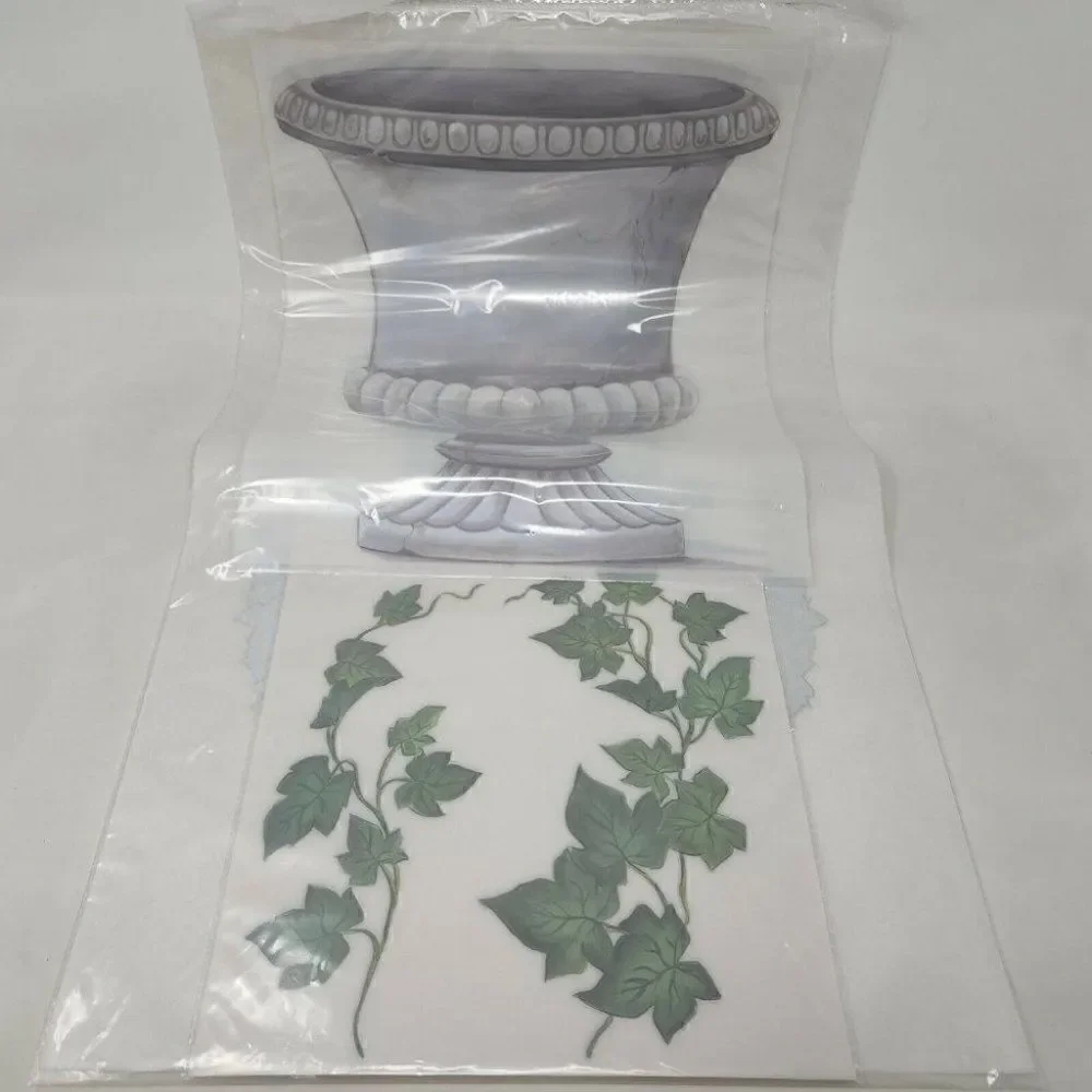TATOUAGE DECORATIVE TRANSFER DESIGNS CAROLYN YOVAN GARDEN BUSH KIT 15